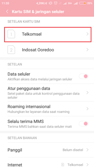 Cara mengatasi video Youtube lemot atau patah-patah 11 tap operator yang digunakan