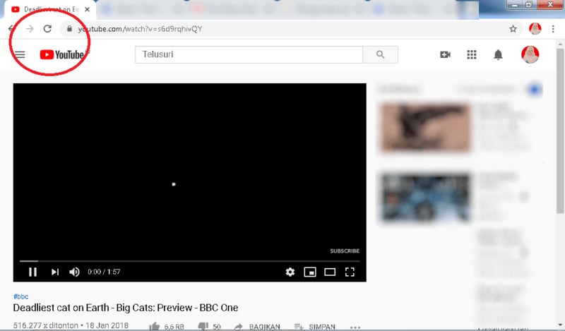 Cara mengatasi video Youtube lemot atau patah-patah 7 refresh halaman