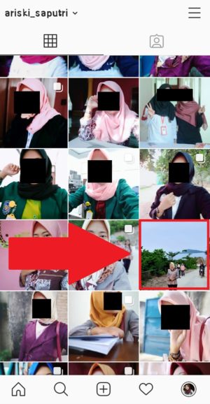 Cara mengembalikan postingan Instagram yang diarsipkan 10 Tampilan postingan instagram yang di archive sudah kembali ke timeline profil