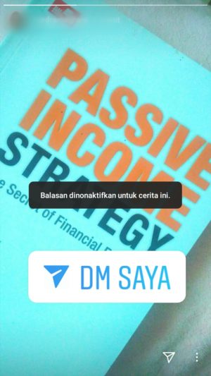 Cara menggunakan sticker "DM Saya" di Instagram story 13 stiker "DM Saya" tidak dapat diklik jika balasan dinonaktifkan