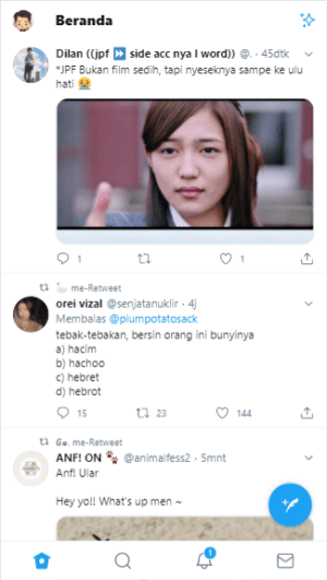 Cara membatasi siapa saja yang bisa membalas cuitan di twitter 2 Cara membatasi siapa saja yang bisa membalas cuitan di twitter 1