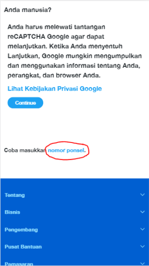 Cara mengembalikan akun Twitter yang di hack 22 Cara mengembalikan akun Twitter yang di hack 21