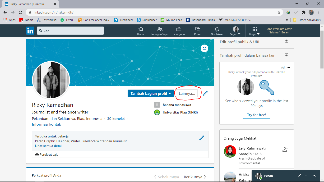 Cara download Curriculum vitae (CV) dari LinkedIn 6 Cara download Curriculum vitae (CV) dari LinkedIn 5