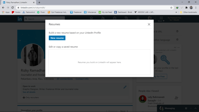 Cara download Curriculum vitae (CV) dari LinkedIn 20 Cara download Curriculum vitae (CV) dari LinkedIn 19