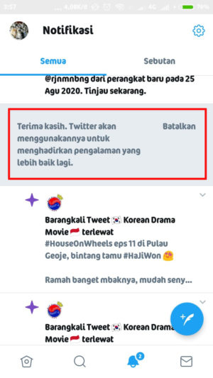 Apa arti tanda bintang ungu di Twitter ? 5 tweet berbintang ungu berhasil dibisukan