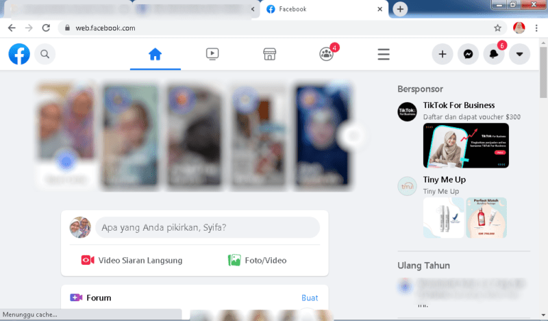 Cara merubah tampilan facebook ke versi yang lama 4 tampilan facebook baru (beta)