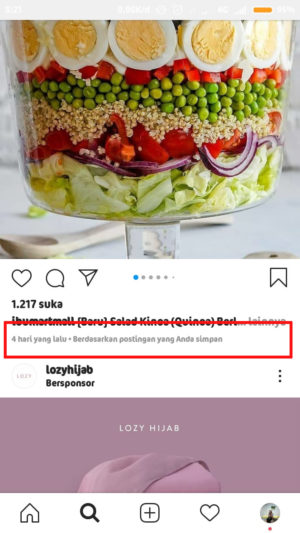 Konten di tab Explore Instagram berdasarkan apa? 3 konten explore Instagram serupa dengan postingan yang kita simpan