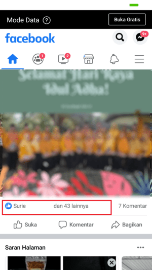 Urutan like di Facebook berdasarkan apa? 1 top likers di Facebook