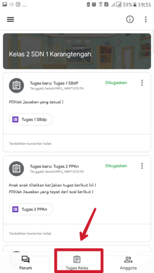 Cara menggunakan Google Classroom untuk siswa 28 Cara menggunakan Google Classroom untuk siswa 27