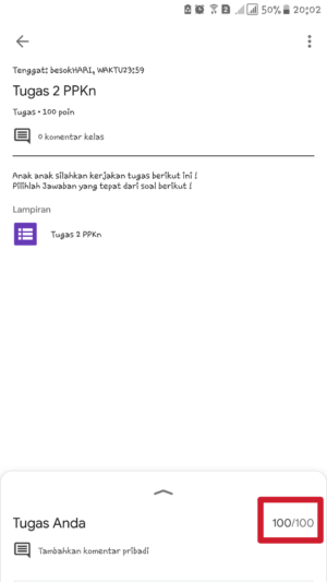Cara menggunakan Google Classroom untuk siswa 38 Cara menggunakan Google Classroom untuk siswa 37