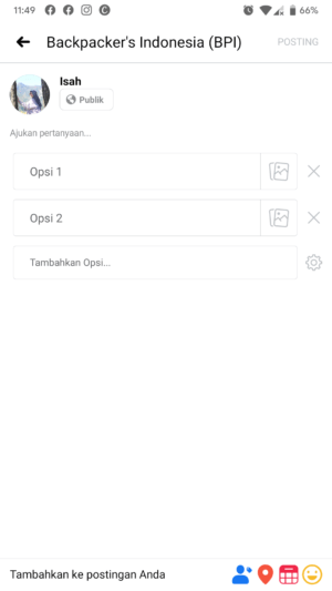 Cara membuat polling di Facebook 20 Cara membuat polling di Facebook 19