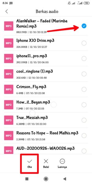 Cara mengganti nada dering WhatsApp (bisa dengan lagu/mp3) 36 Cara mengganti nada dering Whatsapp
