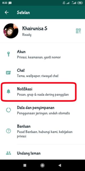 Cara mengganti nada dering WhatsApp (bisa dengan lagu/mp3) 22 Cara mengganti nada dering Whatsapp