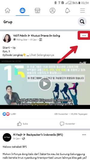 Cara menyimpan postingan di Facebook (tanpa download) 4 Cara menyimpan postingan di Facebook (tanpa download) 3