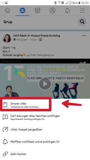 Cara menyimpan postingan di Facebook (tanpa download) 6 Cara menyimpan postingan di Facebook (tanpa download) 5