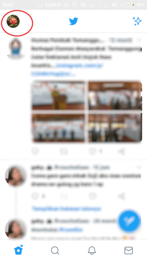Cara membuat (dan menggunakan) fitur list di Twitter 3 tap ava untuk membuka menu