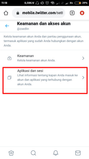 Cara Menghubungkan Twitter Ke Facebook Dan Sebaliknya 35 tap aplikasi dan sesi