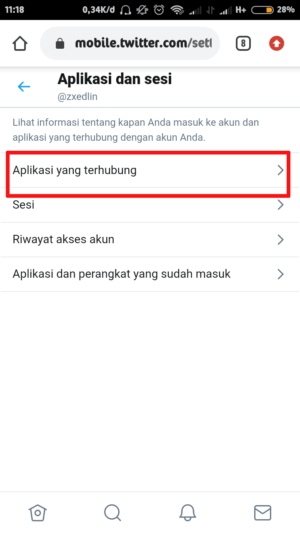 Cara Menghubungkan Twitter Ke Facebook Dan Sebaliknya 36 buka aplikasi yang terhubung