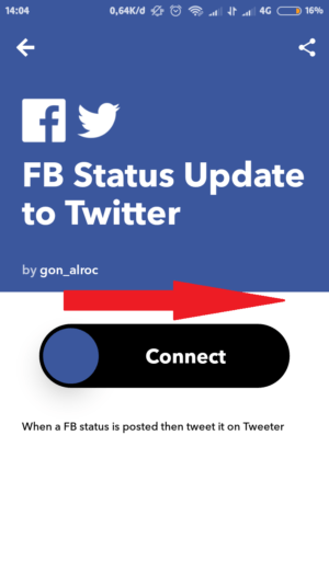 Cara Menghubungkan Twitter Ke Facebook Dan Sebaliknya 17 geser slider untuk mengoneksikan