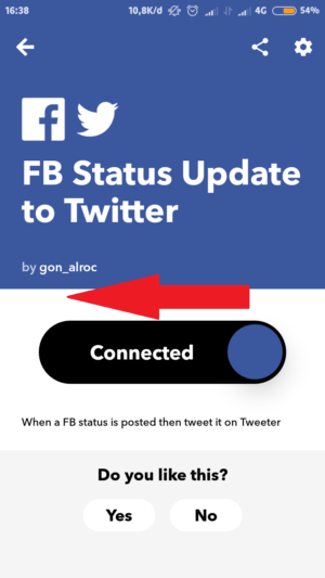 Cara Menghubungkan Twitter Ke Facebook Dan Sebaliknya 24 geser slider ke kiri untuk menonaktifkan perintah