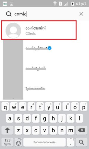 Cara nge-tag dan mention di Instagram (untuk pemula) 19 Tap nama akun yang kamu cari.