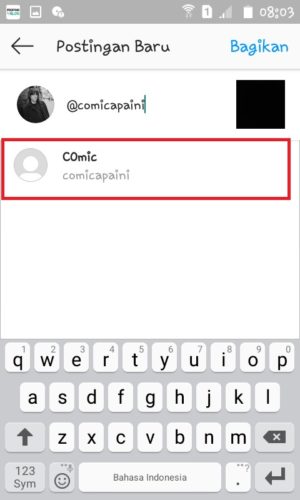 Cara nge-tag dan mention di Instagram (untuk pemula) 29 Tap nama akun yang kamu cari.