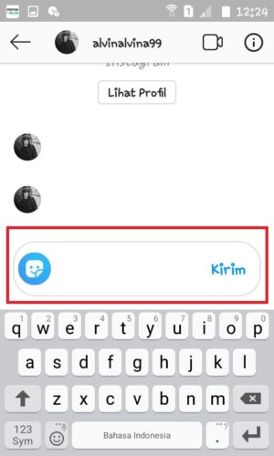 Cara Menghapus Tag dan Mention di Instagram 13 Kirim pesan