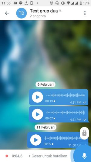 Cara mengirim pesan suara (VN) di Telegram 4 Cara mengirim pesan suara (VN) di Telegram 3