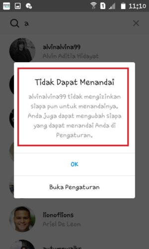 Cara supaya tidak bisa di tag dan di mention di Instagram 8 Cara supaya tidak bisa di tag dan di mention di Instagram 7
