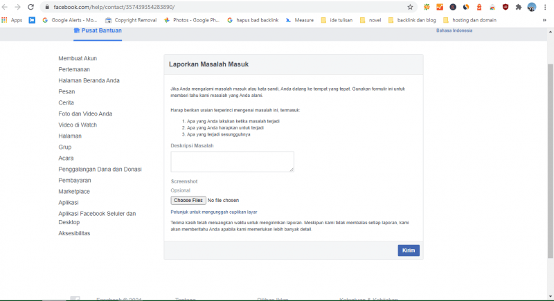 Lupa kata sandi FB? Ini solusinya (bisa tanpa No HP dan Email) 42 Lupa kata sandi FB? Ini solusinya (bisa tanpa No HP dan Email) 41