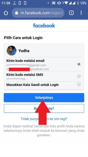 Lupa kata sandi FB? Ini solusinya (bisa tanpa No HP dan Email) 26 Lupa kata sandi FB? Ini solusinya (bisa tanpa No HP dan Email) 25