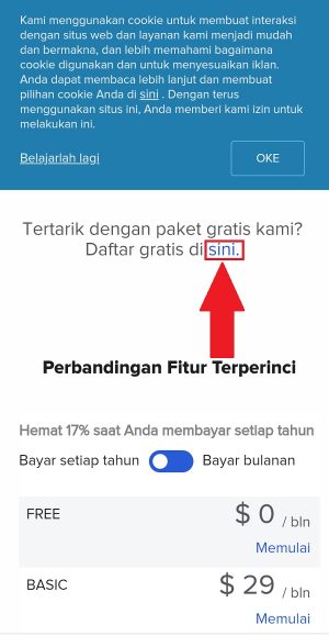 Cara membuat link WhatsApp di Bio Instagram 4 Membuat akun bit.ly supaya dapat mengubah nama link sesuai keinginan
