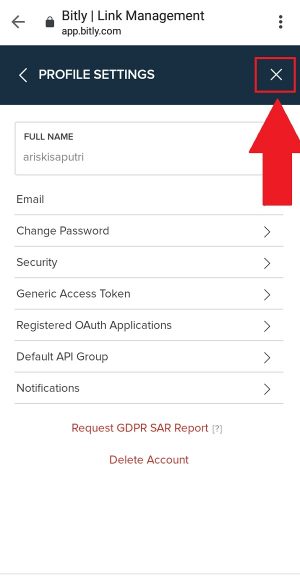 Cara membuat link WhatsApp di Bio Instagram 7 Tampilan halaman dashboard akun bit.ly