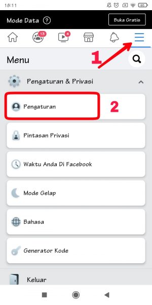 Cara mengganti atau menghapus nomor telepon di Facebook 1 Cara mengganti nomor HP di facebook