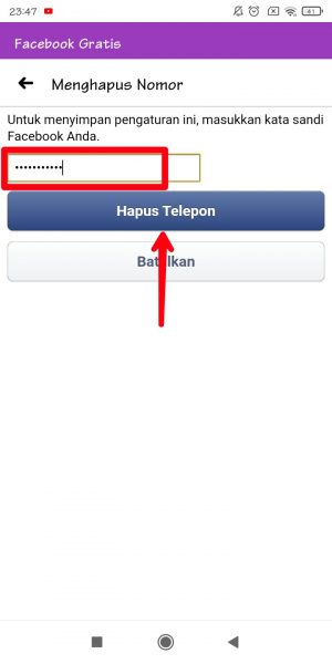 Cara mengganti atau menghapus nomor telepon di Facebook 11 Cara hapus nomor di facebook aplikasi