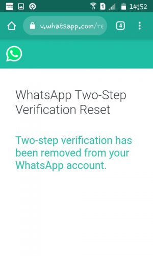 Cara mengatasi lupa kode verifikasi 2 langkah WhatsApp (bisa tanpa email) 15 Verifikasi dua langkah berhasil dinonaktifkan.
