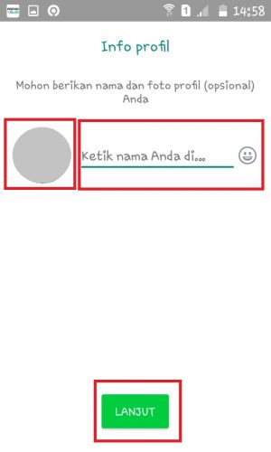 Cara mengatasi lupa kode verifikasi 2 langkah WhatsApp (bisa tanpa email) 19 masukan nama dan foto profil baru.
