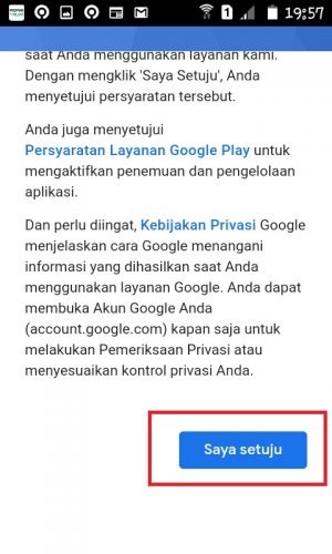 Cara mengganti alamat email di WhatsApp 9 Tap "Saya setuju".
