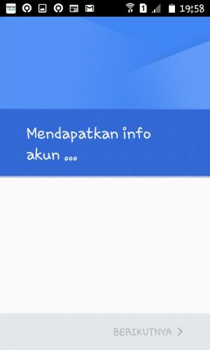 Cara mengganti alamat email di WhatsApp 10 Biarkan hingga halaman berganti.
