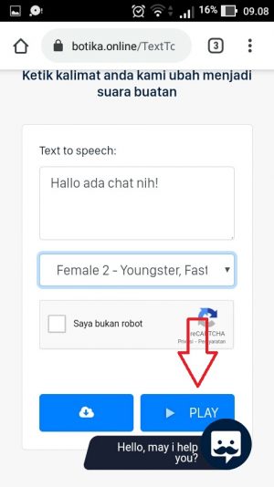 Cara mengganti nada dering WA dengan suara google 34 KLIK PLAY