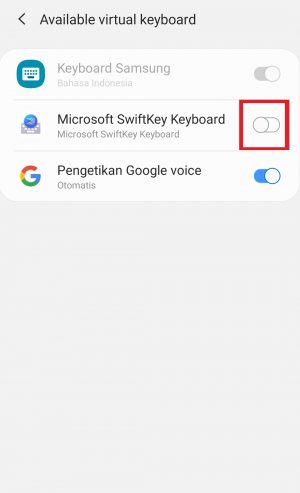 Cara membuat efek roll film di story Instagram 4 aktifkan navigasi swiftkey keyboard