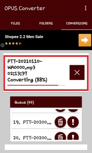 Cara menyimpan voice note WhatsApp menjadi MP3 12 Proses converting cukup lama karena filenya yang banyak.