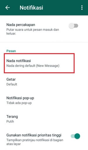 Cara mengganti nada dering WA dengan suara google 26 Cara mengganti nada dering WA dengan suara google 25