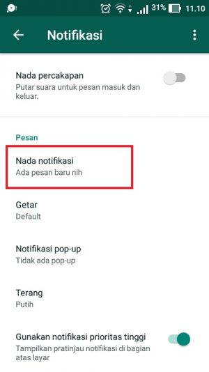 Cara mengganti nada dering WA dengan suara google 30 Cara mengganti nada dering WA dengan suara google 29