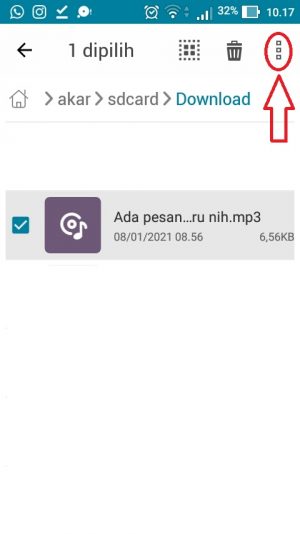 Cara mengganti nada dering WA dengan suara google 16 Cara mengganti nada dering WA dengan suara google 15