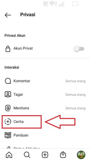 Cara mengarsipkan story di Instagram (agar tidak hilang) 4 PILIH cerita
