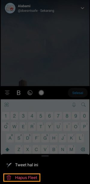 Cara membuat dan menggunakan fleet di Twitter 26 Cara membuat dan menggunakan fleet di Twitter 25
