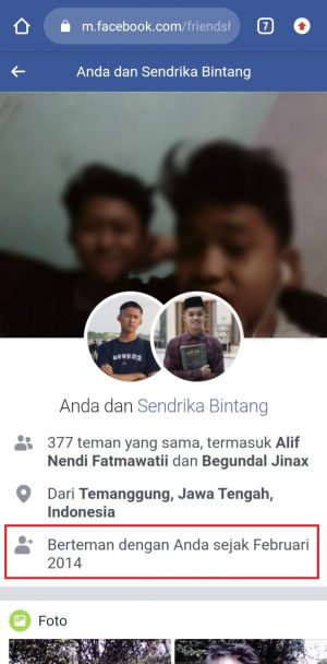 Cara mengetahui sudah berapa lama berteman di Facebook 26 hasil link yang telah di salin