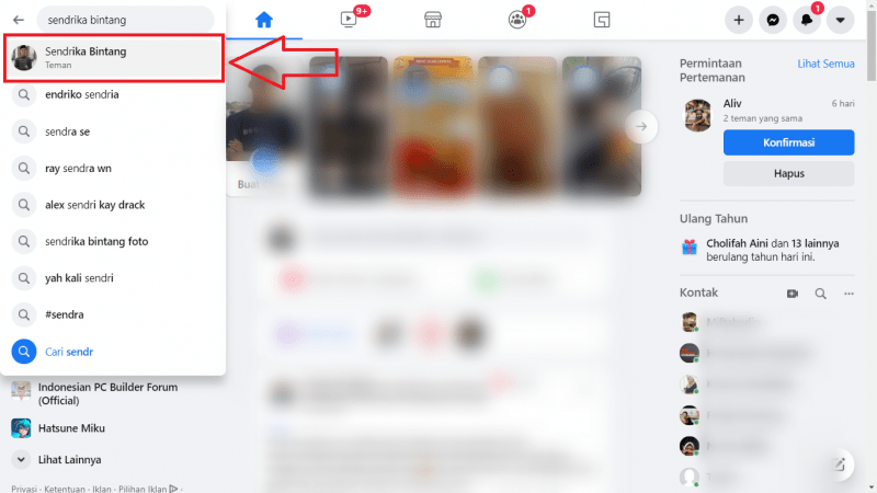 Cara mengetahui sudah berapa lama berteman di Facebook 27 hasil pencarian nama akun facebook