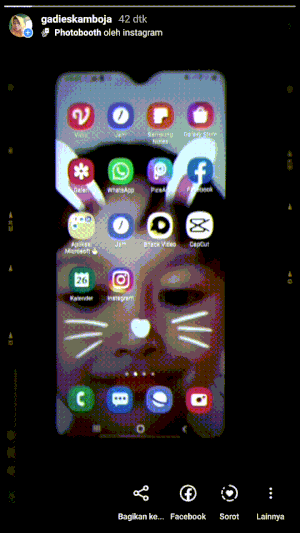 Cara menggunakan fitur Photobooth di Instagram 2 Cara menggunakan fitur Photobooth di Instagram 1